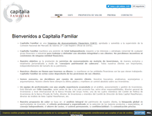 Tablet Screenshot of capitaliafamiliar.es